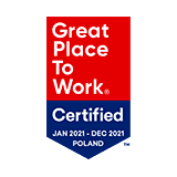 Great Place to Work Certified 2021